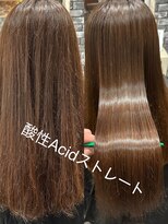 リリー シンジュク(Lilly)&nbsp;【Lilly新宿】#酸性ストレート＃カラー同時OK #髪質改善