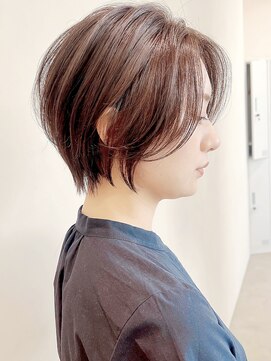 セイドット リー(Say. Ree) say.ショートボブひし形ショートグランマッシュモーヴピンク