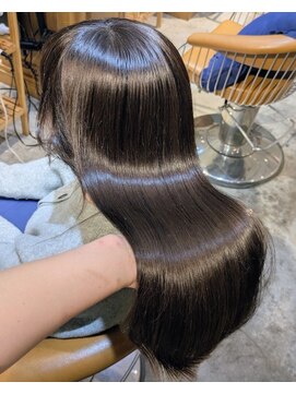 ロンド シャルム 吉祥寺(Lond charme) オリーブグレー/韓国レイヤーカット/マロンベージュ/黒髪/小顔