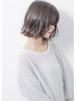 シロ(SiLO) ★【大人かわいい】アプリエグレージュカラー/切りっぱなしボブ