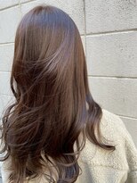 ジェコ ブラン(gecko. brun) ショコラブラウン/ロングウェーブ/大人可愛い #武蔵小山美容室