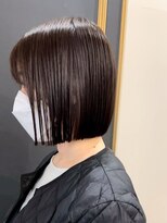 ドクターズサロン レラパール&nbsp;顎ラインボブ/切りっぱなしボブ/ぱっつんボブ/重めショートボブ