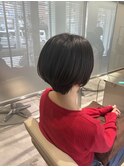 スッキリショートボブ