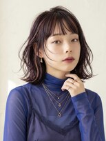 ヘアーメイク ライズ 西田辺店(Hair make rise;)&nbsp;大人可愛い20代30代40代ミディアムレイヤーグレージュ