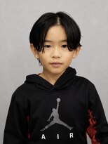 スター(STAR) キッズマッシュ×センターパート|爽やか男の子ヘア