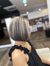 リンドヘアー(Lindo hair) ボブxアンブレラカラー