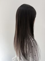 ピース ヘアーワーク(PEACE HAIR WORK) 金髪から艶のあるグレージュカラーへ!