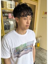 ヒントステーション(HINTSTATION)&nbsp;〈浅草 半個室〉ニュアンススパイラルパーマ