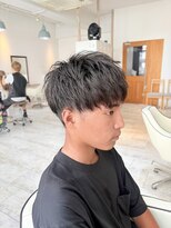 リーフ 王寺店(LEAF≠)&nbsp;【爽やか】ツーブロックマッシュ/好感度UPの簡単セット