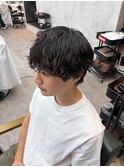 メンズシャドウパーマ/上村