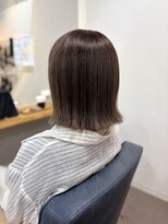 ブランチ シカ(branch.cica) 透明感カラー×切りっぱなしボブ
