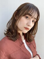 【GARDEN荒井夏海】ふんわりレイヤーロブ×小顔前髪