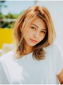 ハイトーンかきあげ/20代/30代/40代/50代/西阿知/イオン倉敷