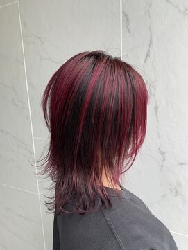 ボアップ 松山店(boappu) #バレイヤージュ#ウルフカット#愛媛美容室