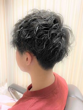 バルバル ヘアデザイン(balbal hairdesign) ツイストスパイラル×アッシュグレー