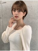●大人かわいい小顔ショートボブショートヘア30代40代50代表参道