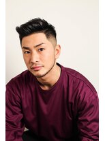 レンゲン(LENGEN)&nbsp;束感刈り上げビジネス七三ツーブロックアップバング２２７