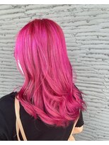 ドーズヘアー(DOUZE HAIR) ピンクカラー