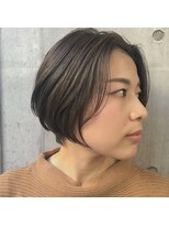 シー(see)&nbsp;甘辛ミックスで攻めるショートボブ！ハンサムショート