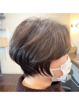 マーズソレイユラモード(mars soleil la mode) 大人可愛い20代30代40代前下がり骨格補正絶壁解消ショートボブ◎