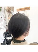 インナーカラーショートボブ