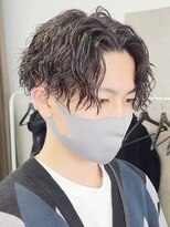 フィフス 原宿(fifth)&nbsp;波巻きツイストスパイラルパーマメンズマッシュツイストパーマ