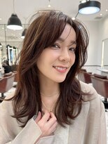 ミンクス 銀座店(MINX) 【知念】大人モテ髪外ハネプリカールくびれヘア