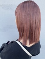 リースリー(Re.3 connecting beauty)&nbsp;ブリーチなしＷカラー☆ピンクブラウン