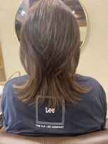 穀雨(Kokuu)&nbsp;ミディアムヘア インナーカラー