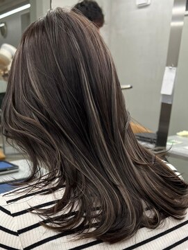 ジルブラン 横浜関内(JIL BLAN) ハイライトバレイヤージュダブルカラーケアプリーチ30代40代