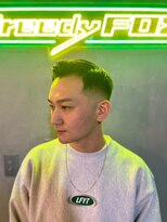 グリーディーフォックス 三軒茶屋(GreedyFOX)&nbsp;波巻き/マッシュパーマ/ウルフ/ハイライト<理容室>三軒茶屋