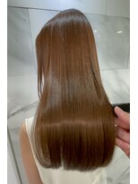 ヘアーズ ベリー 新石切店(hairs BERRY) BERRY/美髪/ストレート/髪質改善/ミルクティーアッシュ