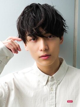 ウェイビーエフティフィフス 横浜西口(WAVEY ft.fifth) 無造作パーマ×マッシュスタイルで大人な雰囲気に◎