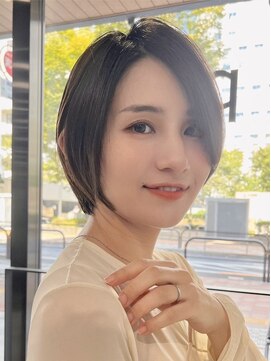 プルーヴ 秋葉原(prove) 30代40代大人女性/前髪ありショートボブ/ショートヘア/髪質改善