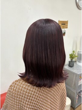 美容室サンク(CINQ) レッドブラウン
