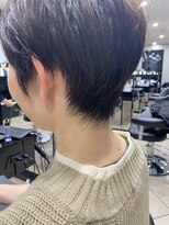 ハルキ ミナト ジャパン オオサカ(HARUKI MINATO japan OSAKA)&nbsp;40代50代小顔似合わせカットくびレイヤーエモージュ大人可愛い