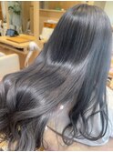 ブリーチカラー ブルーグレージュ グレージュカラー ブルージュ