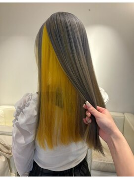 ベレーザ 渋谷(BELEZA) 7526ニュアンスカラーハイトーンバレイヤージュインナーカラー