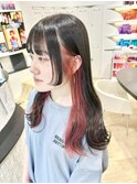 ピンクイヤリングカラー