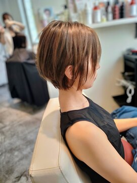 ヘアサロン ロージー(Rosy) 大人可愛い小顔ボブ＆シフォンベージュ