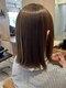 ヘアーマロン(HAIR MARRON)の写真/お客様を考えた薬剤選定にこだわりあり◎くせ毛でお悩みの方も乾かしただけで楽になる自然なストレートに