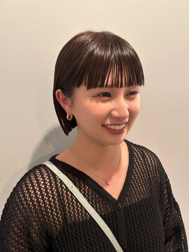 ガーランド (Garland) 切りっぱなしボブ/姫カット/前髪/原宿神宮前