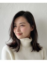 ルシードスタイル アウラ 松戸市五香(LUCIDO STYLE Aura)&nbsp;重めロング【松戸#五香#白髪染め#カラー#髪質改善】