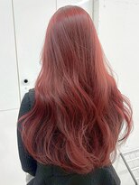 ジルスタジオ(JILL STUDIO) ピンクブラウン×レイヤーカット