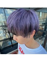 ミルシンク(1005mille cinq)&nbsp;メンズカット/デザインカラー/アメジストカラー