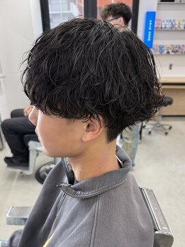 ロンド ローガン 名駅(Lond LOGAN) 【Lond LOGAN亀井】名古屋メンズパーマ　ツイストスパイラル眉毛