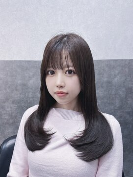 マキュムドオリ 並木通り(MAQUM) 【Rei限定】韓国レイヤー×ケアカラー×髪質改善トリートメント