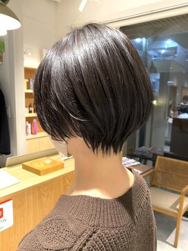 トリート 千葉店(TREAT) 奥行きショート/重たく見せないハンサムショート◎