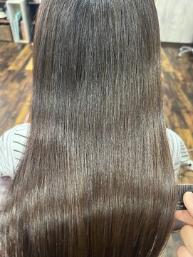 アイリーファンビリ(irie fambilly) Rich髪質改善メテオカラー×暗めマットベージュ