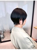 ミニウルフ美フォルムショートボブ